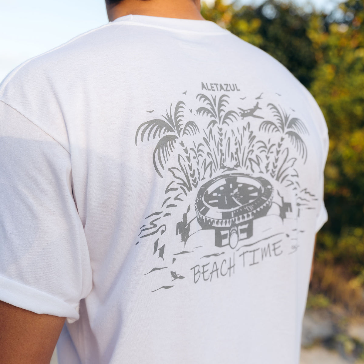 Graphic T Shirt  100% Cotton - Surf Van – ALETAZUL